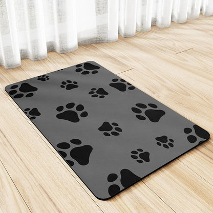 Dogs And Cats Feeding Bowl Absorbent Mats