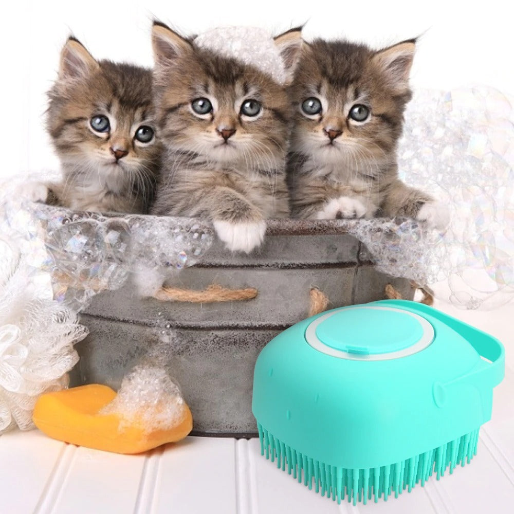 Pets Bath Shampoo Brush