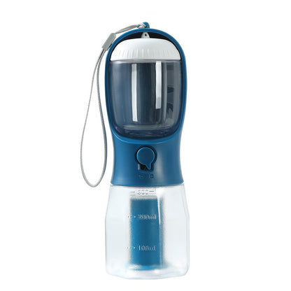 Three-in-one Portable Pets Water Bottle