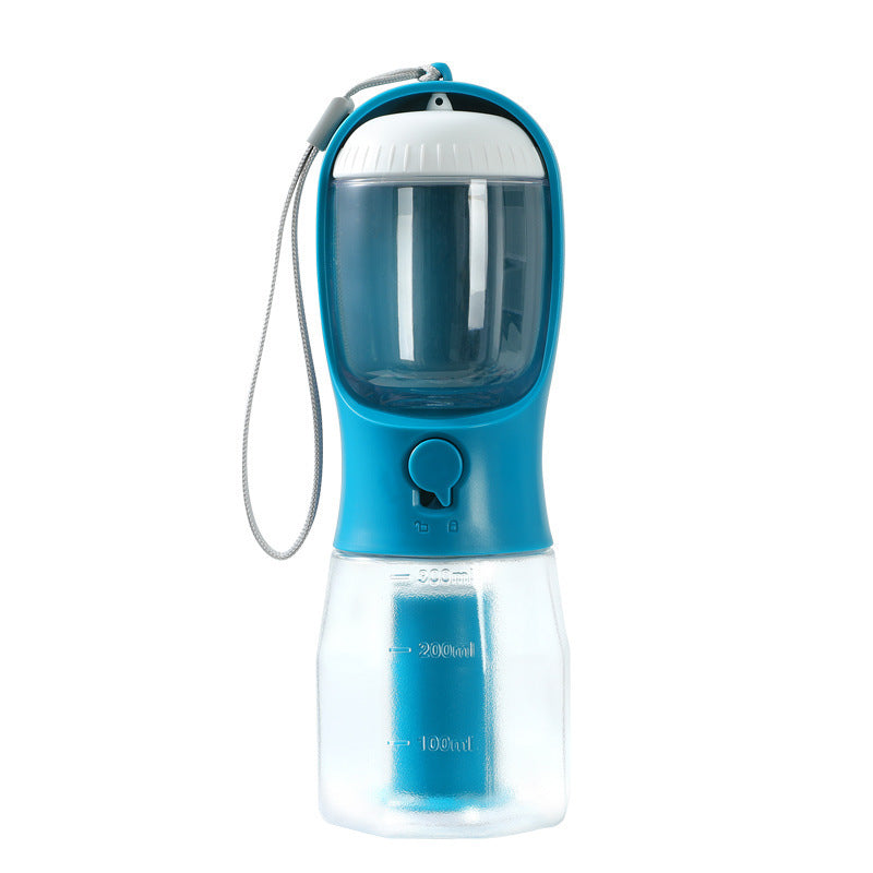 Three-in-one Portable Pets Water Bottle