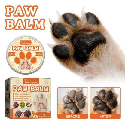 Cats and Dogs Natural Plant Formula Paw Balm, Softens Dry Paw Pads