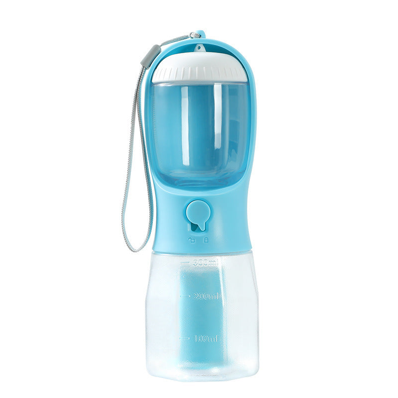 Three-in-one Portable Pets Water Bottle