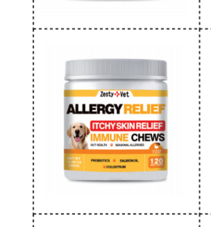 Dogs Multivitamins Supplement  Chews, Seven Varieties 120 Capsules