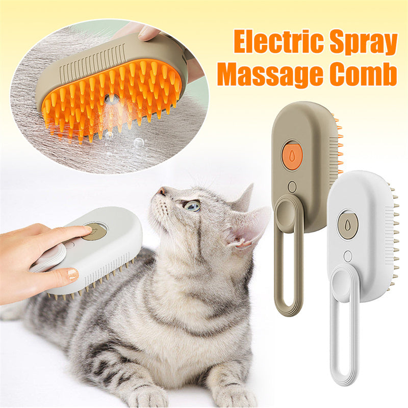 Cats And Dogs Steamy Hair Remover Brush