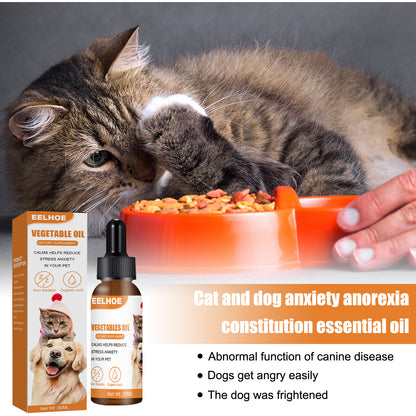 Cats & Dogs Hemp Seed Oil for Health Enhancement and Relieving Dog Anxiety