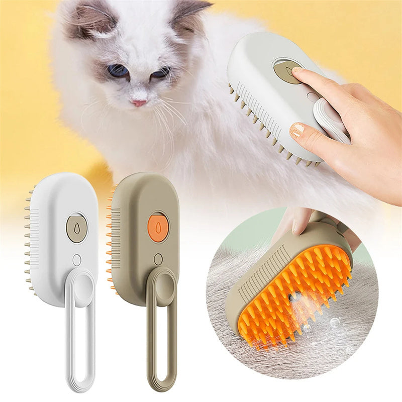 Cats And Dogs Steamy Hair Remover Brush