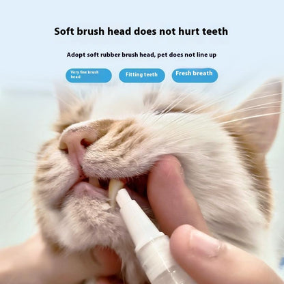 Cats and Dogs Toothbrush Teeth Cleaning Pen