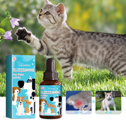 Dogs and Cats, Glucosamine Drops,Relieves Sore Bones And Joints