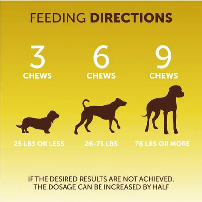 Dogs Anti-Scoot Soft Fiber Chews for Anal Gland And Digestion Support