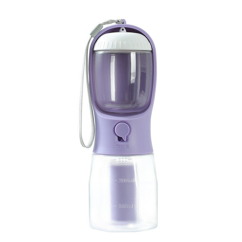 Three-in-one Portable Pets Water Bottle