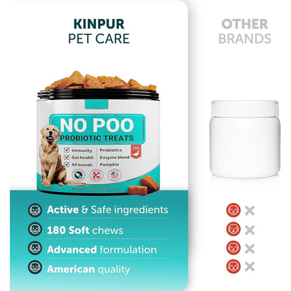 Dogs Intestinal NO POO Probiotic Chews