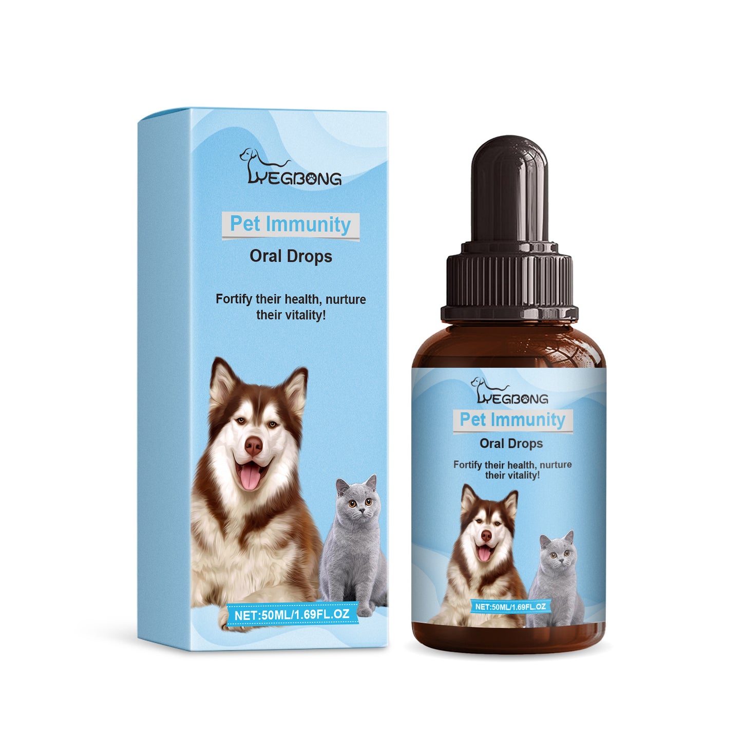 Cats And Dogs, Immune Health Care Oral Drops