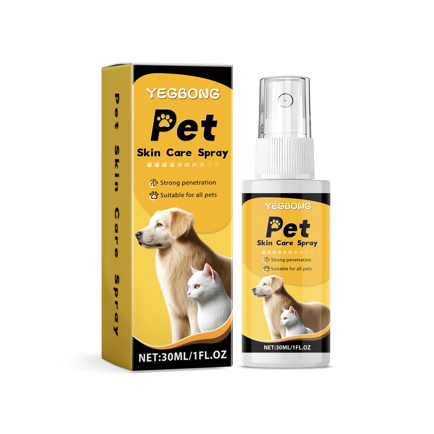 Dogs Anti itch Skin Care Gentle Spray