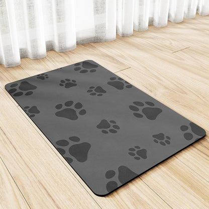 Dogs And Cats Feeding Bowl Absorbent Mats